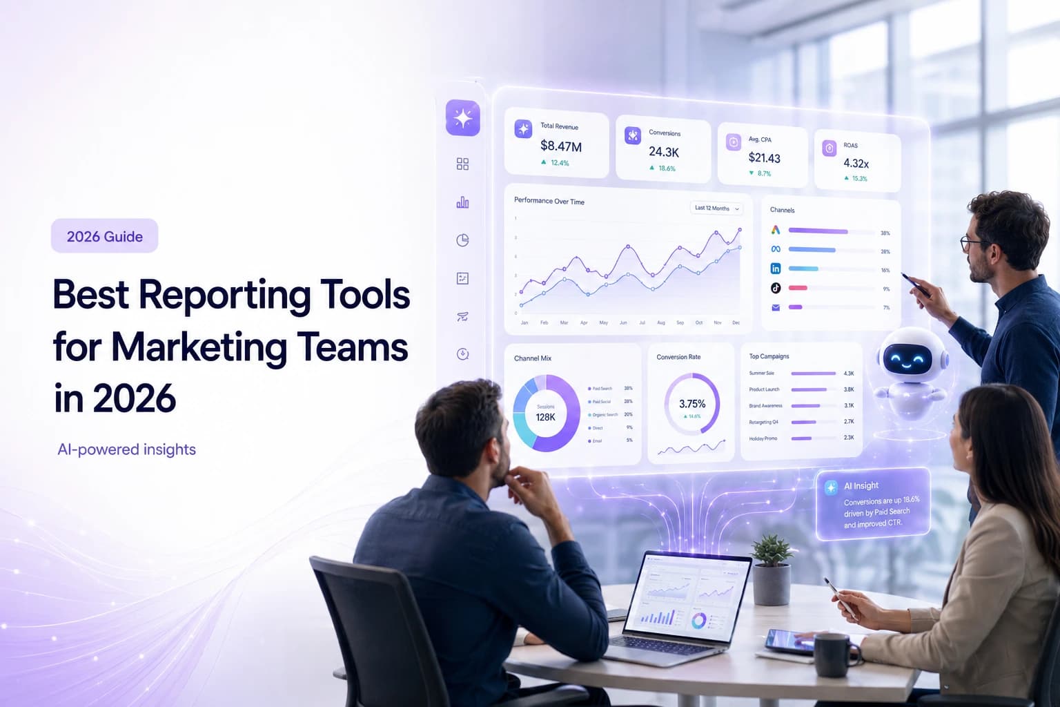 The Best Reporting Tools for Marketing Teams in 2026