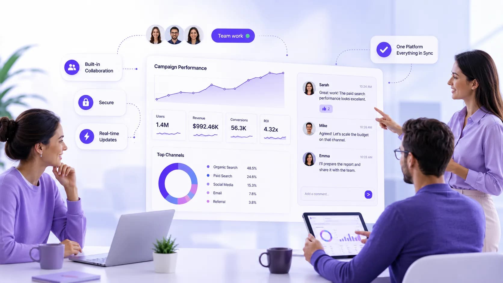 Why Built-In Collaboration Beats Standalone Chat and Video Apps
