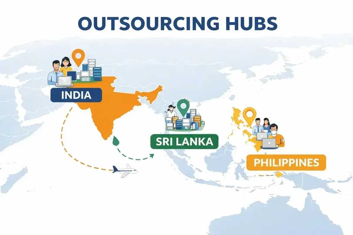 How to Compare Outsourcing Destinations: 5-Factor Framework
