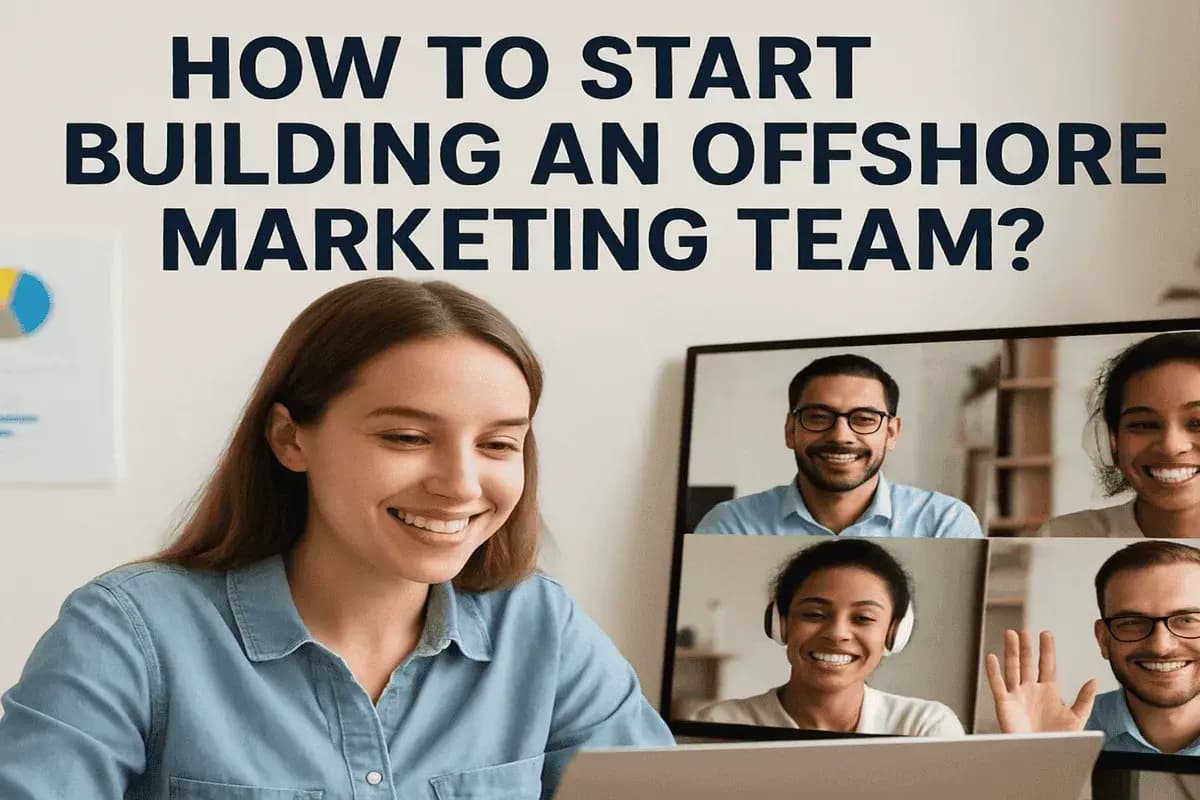 How to Start Building an Offshore Marketing Team?