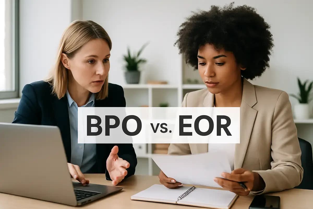 Key Differences between a BPO and Employer of Record (EOR)