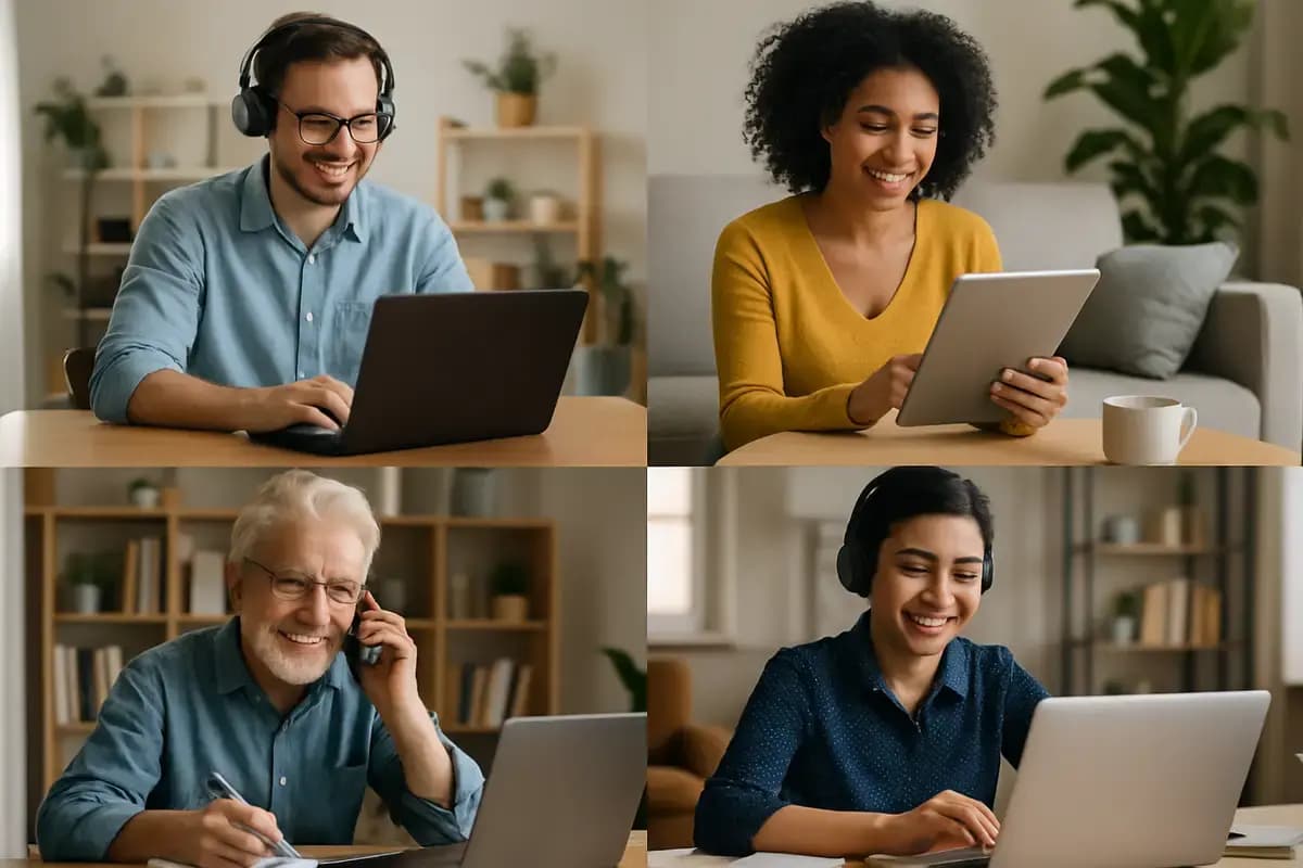 The benefit of working remotely for Patona's employees