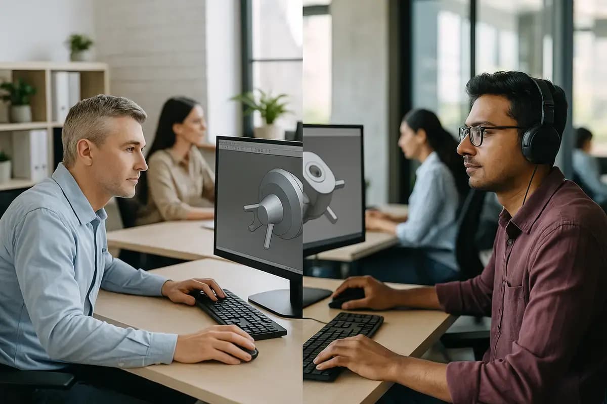 Hiring local 3D Designers vs outsourcing