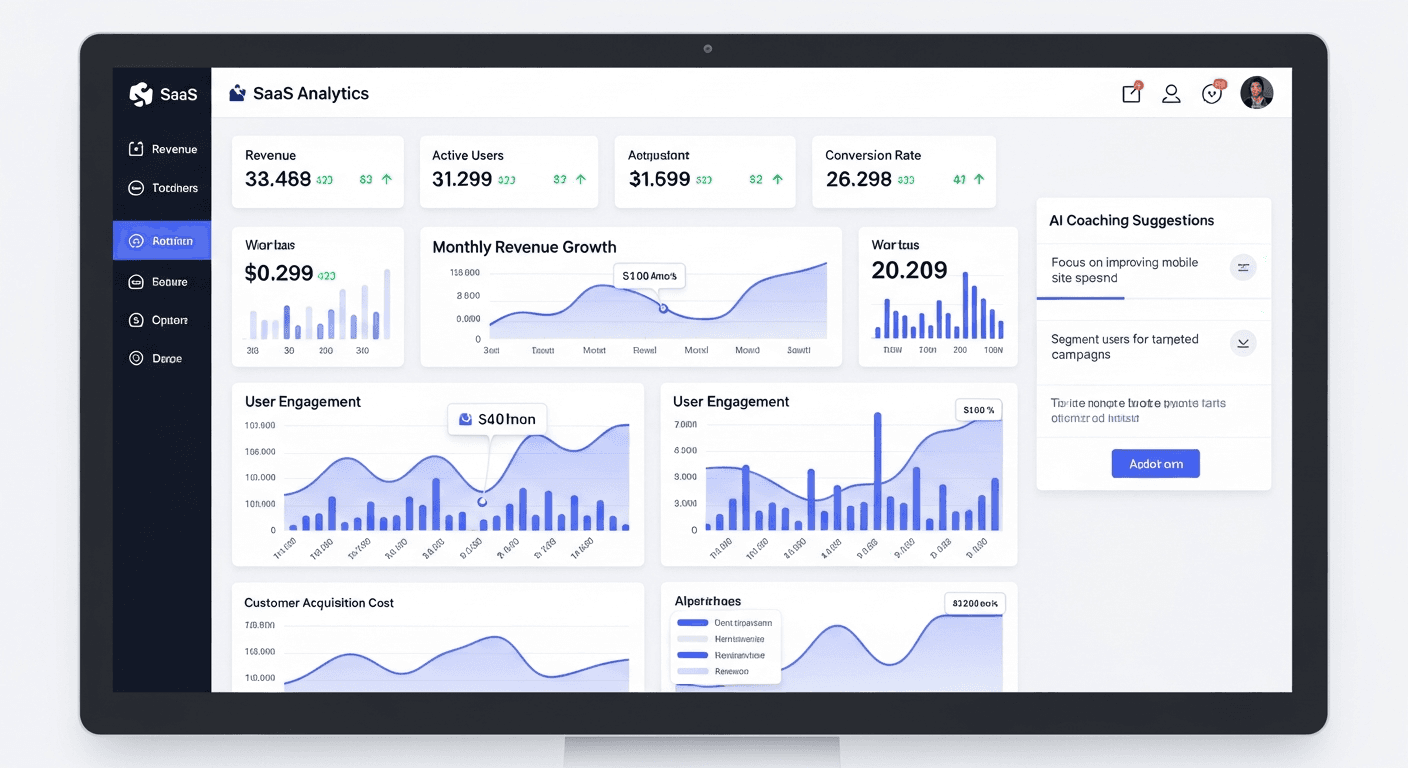 Teamified performance coach dashboard with AI coaching insights