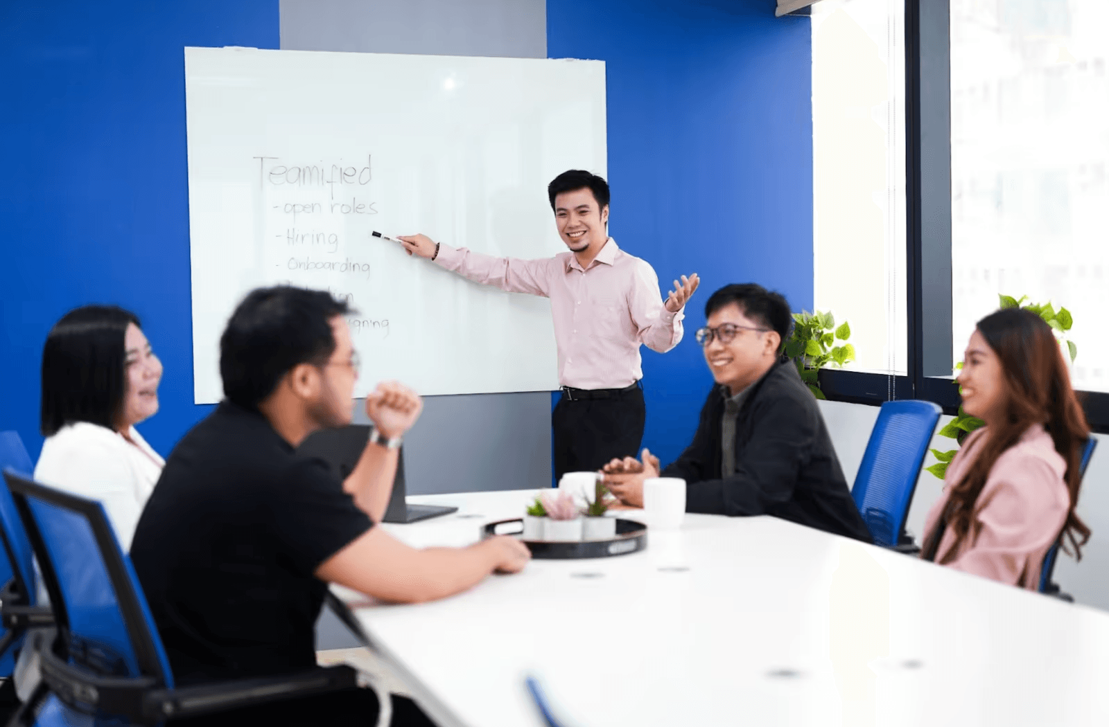 AI-powered recruitment workflow used by Teamified to assess and align candidates