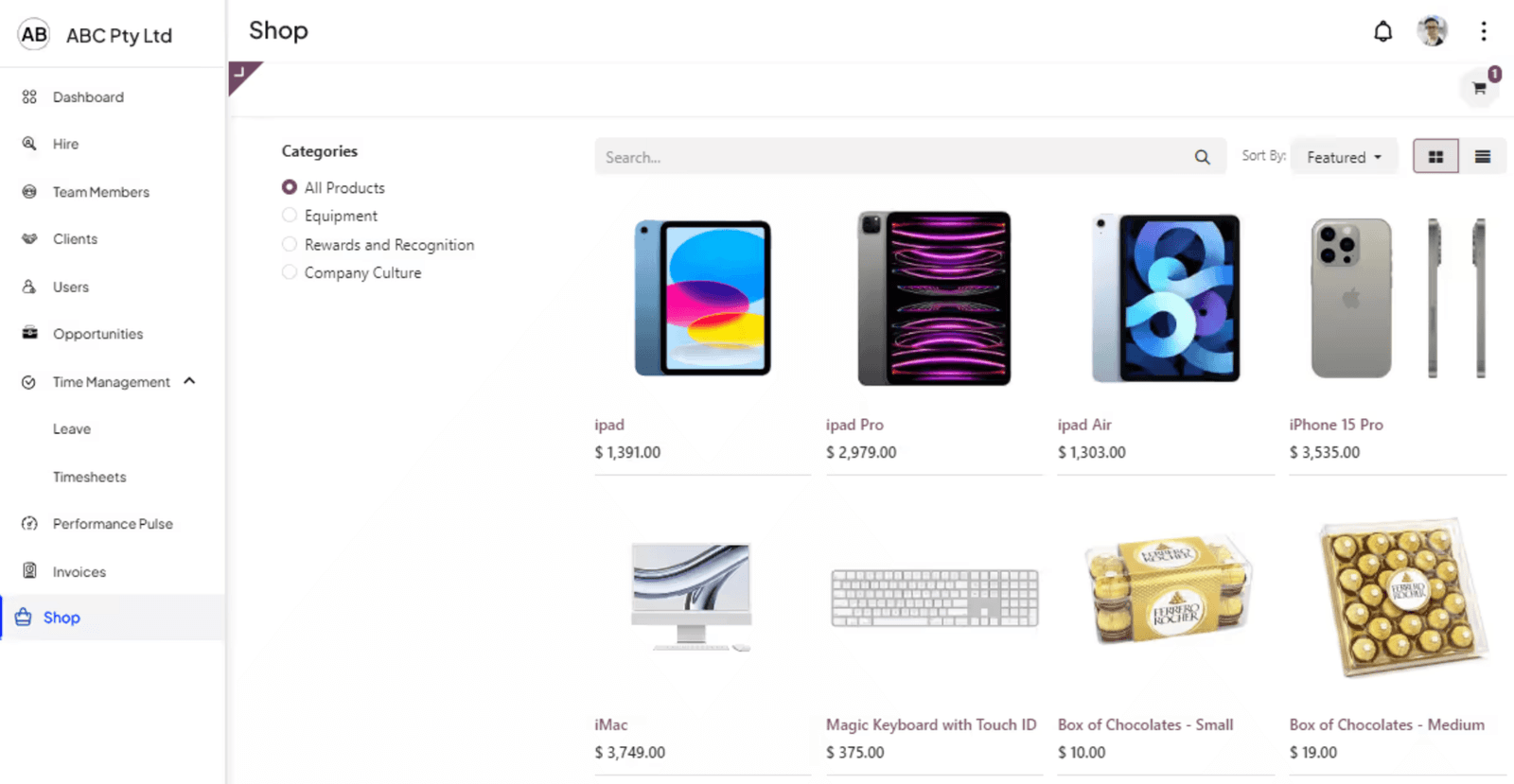 Shop