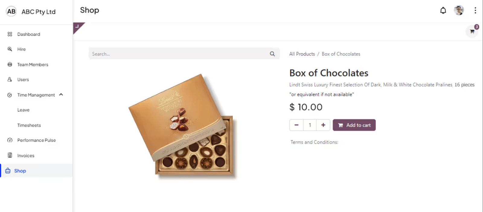 box of chocolates