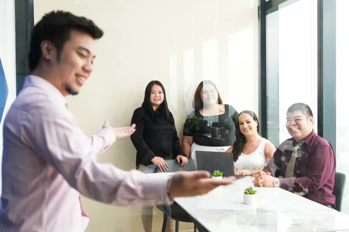 Professional SEM specialist working