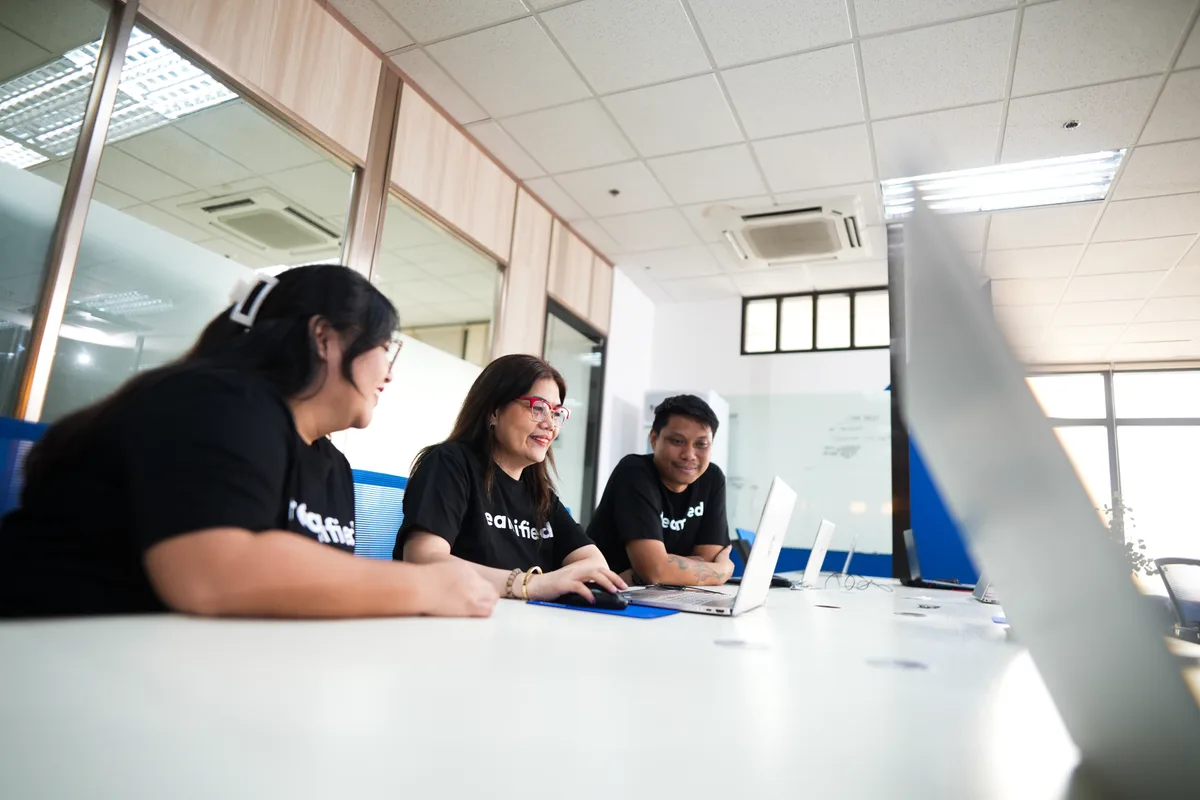 Professional systems administrator working